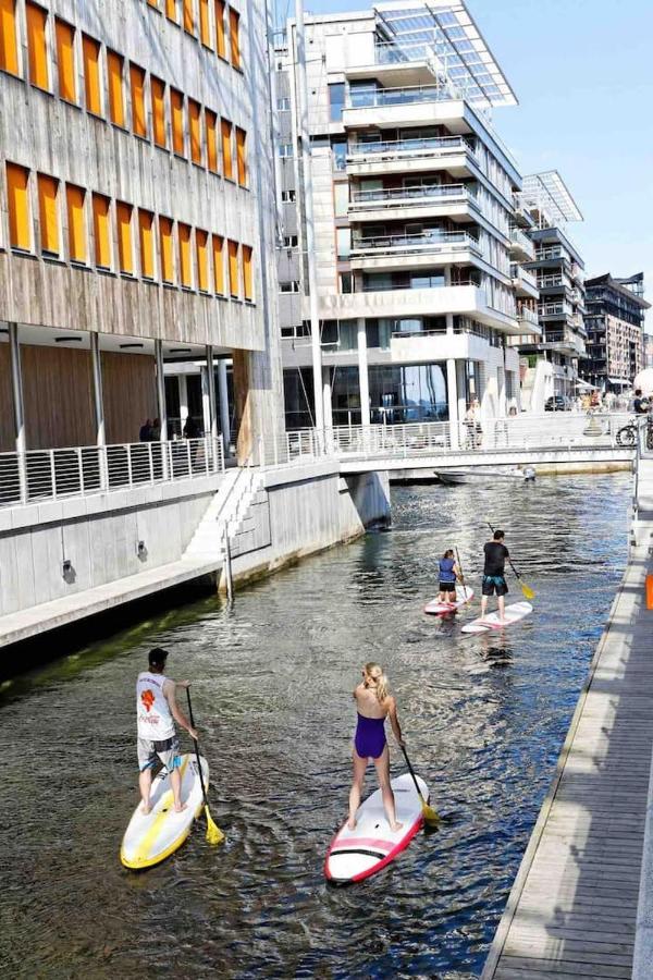 Exclusive Apartment, Sea View To Oslo Fjord, Located On Water In Oslo Center Exterior photo