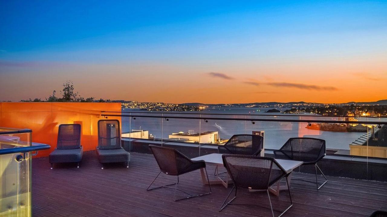 Exclusive Apartment, Sea View To Oslo Fjord, Located On Water In Oslo Center Exterior photo