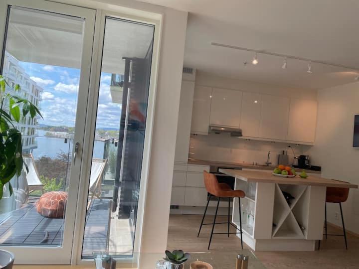 Exclusive Apartment, Sea View To Oslo Fjord, Located On Water In Oslo Center Exterior photo
